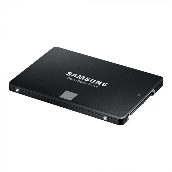 Твердотельный накопитель SSD Samsung 870 EVO MZ-77E500 500GB 2.5' Client SATA 6Gb/s, 560/530, MTBF 1.5M, 3D V-NAND TLC,  512MB, 300TBW, 0,33DWPD, RTL (545924)