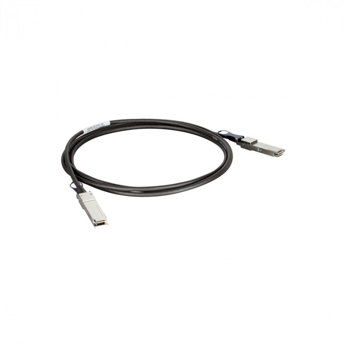 Кабель D-Link DEM-CB300QXS/C1A Пассивный кабель 40G QSFP+ длиной 3 м с 2 разъемами QSFP+ для прямого подключения коммутаторов DXS-3600 и DXS-3610