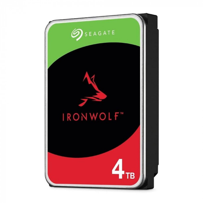 Жесткий диск Seagate IronWolf 4TB, 3.5', 5400 RPM, 256MB, SATA-III ST4000VN006