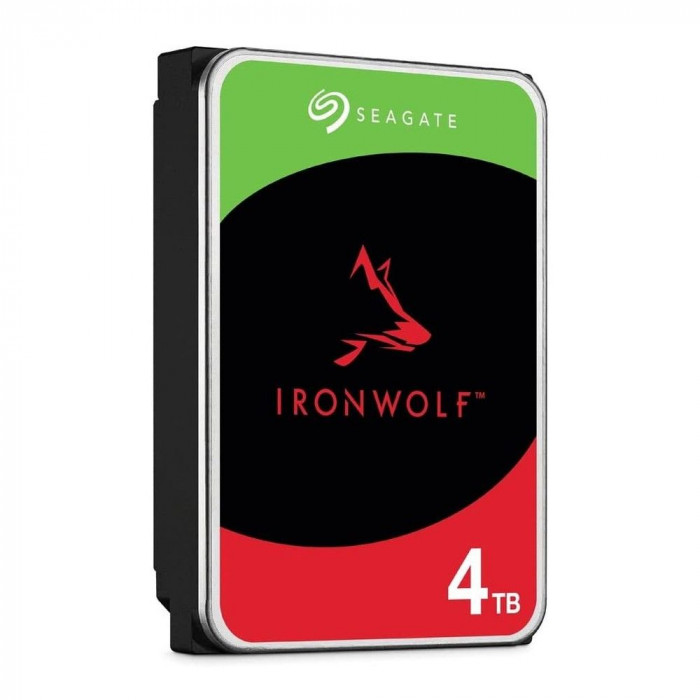 Жесткий диск Seagate IronWolf 4TB, 3.5', 5400 RPM, 256MB, SATA-III ST4000VN006