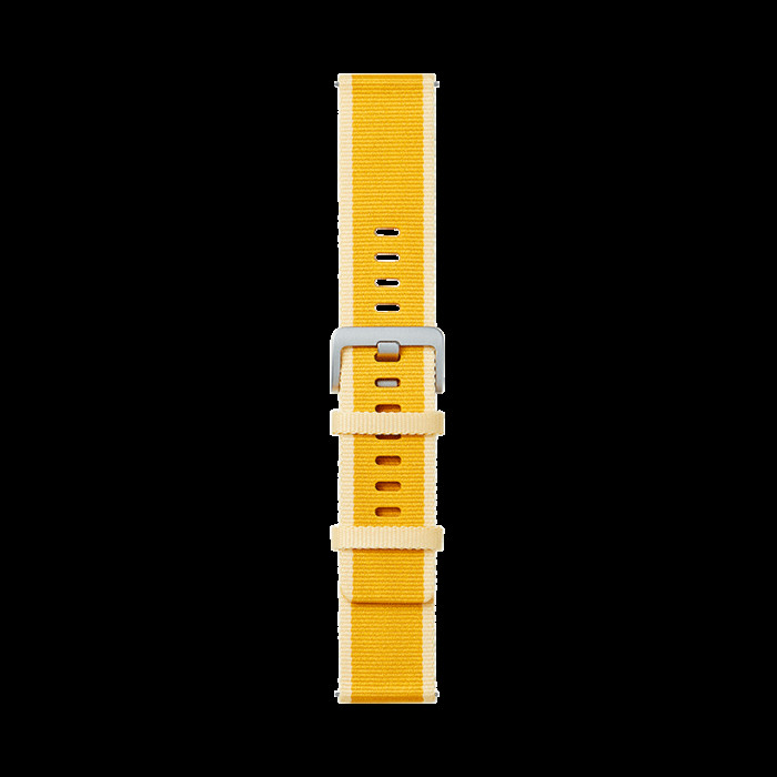 Аксессуары для умных часов Xiaomi Ремешок для смарт-часов Xiaomi Watch S1 Active Braided Nylon Strap Maize Yellow Ремешок для смарт-часов Xiaomi Watch S1 Active Braided Nylon Strap Maize Yellow
