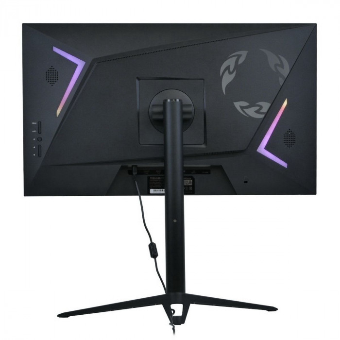 Монитор 24.5' FragMachine F245IR240  IPS, 1920x1080, 240Hz, 1ms, 350сd/m, 1000:1, HDR | 2xHDMI(1.4), 2xDP(1.2) | HAS, Pivot, Swivel, ExPSU, Speakers, Vesa 100, Black