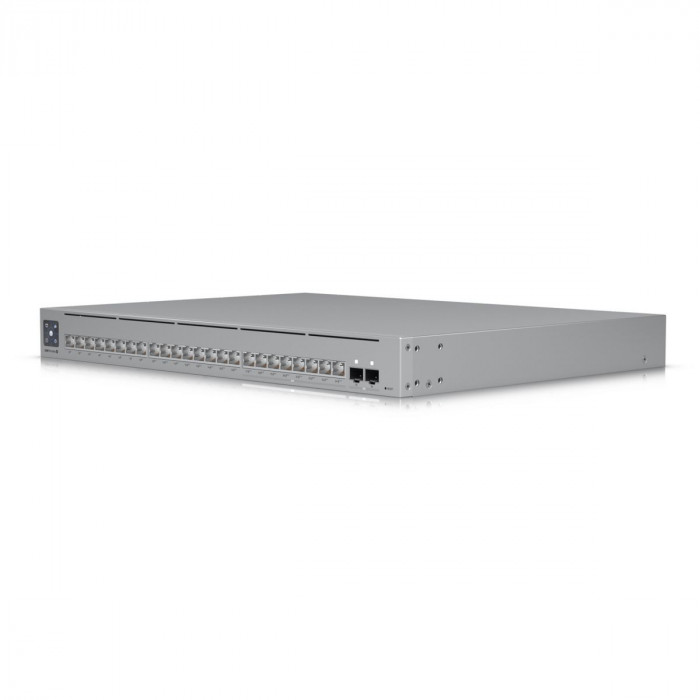 Коммутатор Ubiquiti USW-Pro-Max-24 24-port, Layer 3 Etherlighting™ switch with 16х1G RJ45, 8x2.5G, 2х10G SFP+