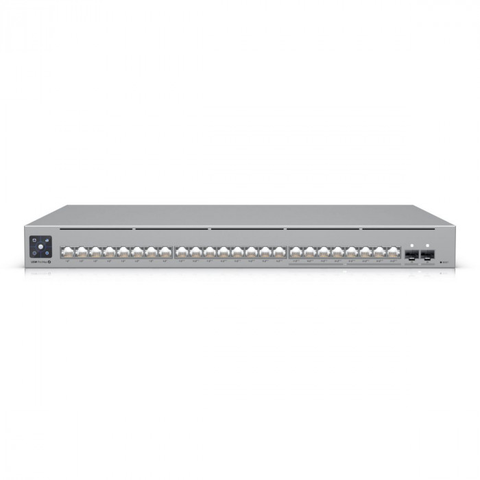Коммутатор Ubiquiti USW-Pro-Max-24 24-port, Layer 3 Etherlighting™ switch with 16х1G RJ45, 8x2.5G, 2х10G SFP+