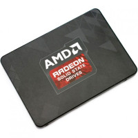 Твердотельный накопитель SSD AMD Radeon R5 R5SL480G 480GB 2.5'  Client SATA 6Gb/s, 565/527, IOPS 84/66K, MTBF 2M, 3D TLC, 240TBW, RTL (181241)