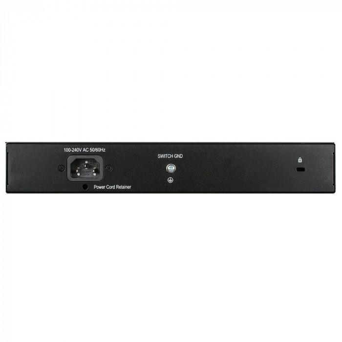 Коммутатор D-Link DGS-1008MP/B1A Неуправляемый коммутатор с 8 портами 10/100/1000Base-T с поддержкой PoE 802.3af/802.3at (30 Вт, PoE бюджет 140 Вт) и функцией энергосбережения {5} (439865)