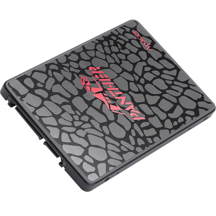 Твердотельный накопитель SSD Apacer AS350 Panther AP1TBAS350-1  2.5' 1TB Client  SATA 6Gb/s, 560/540, IOPS 97/80K, MTBF 1.5M, 3D NAND, 600TBW, 0,55DWPD, RTL