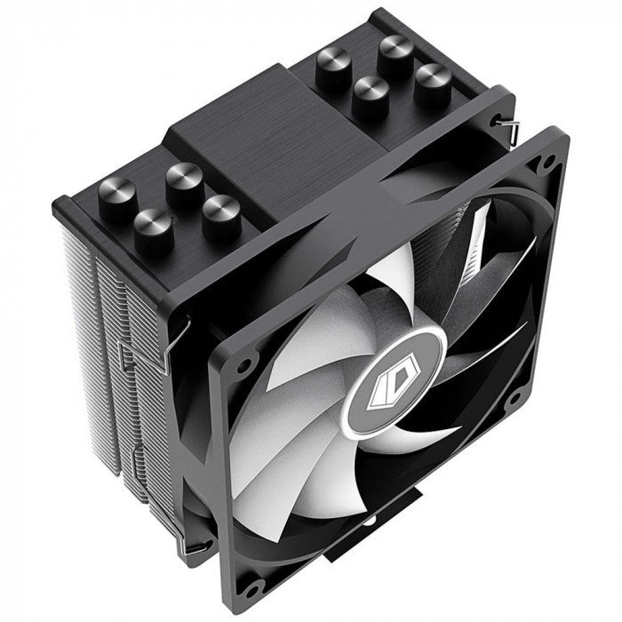 Вентилятор ID-Cooling Кулер ID-COOLING SE-214-XT LGA1700/1200/115X/AM4 (16шт/кор, TDP 180W, PWM, 4 тепл.трубки прямого контакта, FAN 120mm, Dynamic Multi-Color LED) RET (303789)