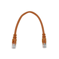 Патч-корд ACD-LPU6Z-5DN  Cat6 UTP 26AWG 4Pair, CU, LSZH, Коричневый, 0.5м