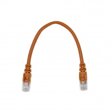 Патч-корд ACD-LPU6Z-5DN  Cat6 UTP 26AWG 4Pair, CU, LSZH, Коричневый, 0.5м