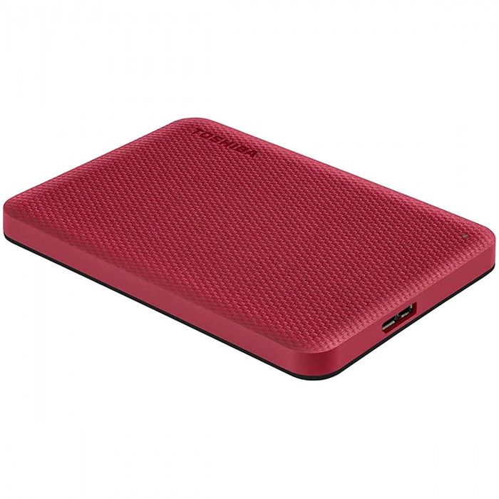 Жесткий диск внешний Toshiba HDTCA10ER3AA/HDTCA10ER3AAH Canvio Advance 1ТБ 2.5' USB 3.0 красный HDTCA10ER3AA