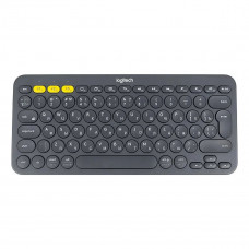 Клавиатура беспроводная Logitech K380 Multi-Device Bluetooth Keyboard Gray серая, копактная, 79 круглых клавиш, Bluetooth 3,0, подключение до 3-х устройств одновременно