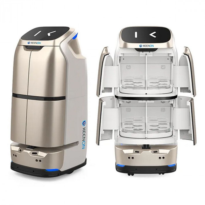 Гостиничный робот-доставщик Keenon Robotics модели Buttlerbot W3