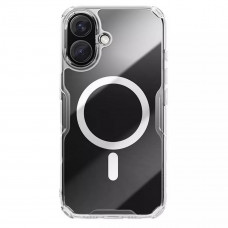 Чехол Nature TPU Pro Magnetic Case, White, (iPhone16 Plus)