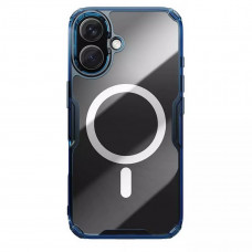 Чехол Nature TPU Pro Magnetic Case, Blue, (iPhone16 Plus)