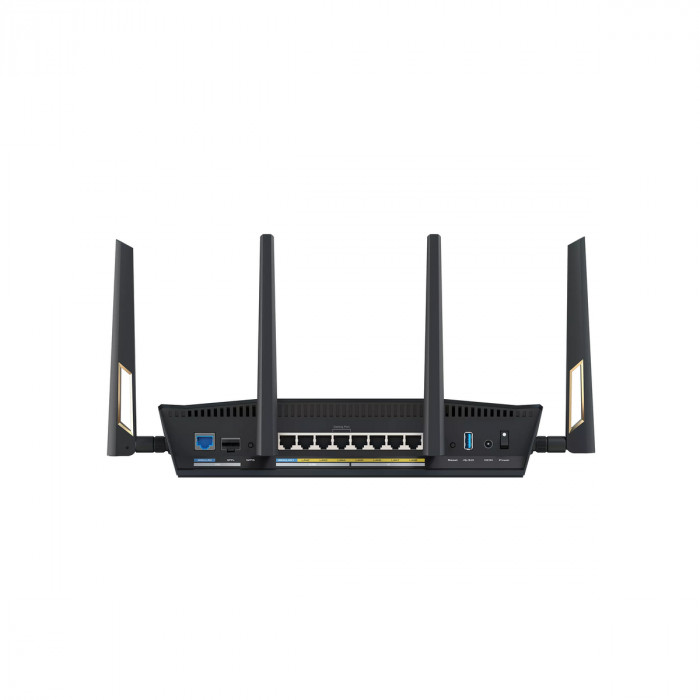 Маршрутизатор ASUS RT-BE88U (RT-BE88U/EU) WiFi 7 10G 4х2.5G USB 1376+5764Mbps 5GHz/2.4GHz
