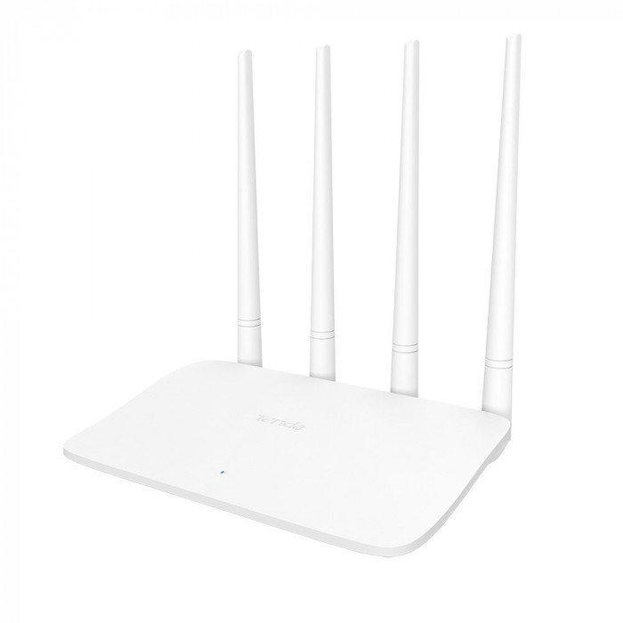 Tenda F6 Wi-Fi роутер 300MBPS 10/100M до 300 Мбит/с на 2,4 ГГц, 4x5dBi антенны, LAN 3x10/100 Мбит/с