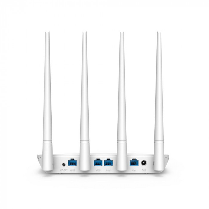 Tenda F6 Wi-Fi роутер 300MBPS 10/100M до 300 Мбит/с на 2,4 ГГц, 4x5dBi антенны, LAN 3x10/100 Мбит/с