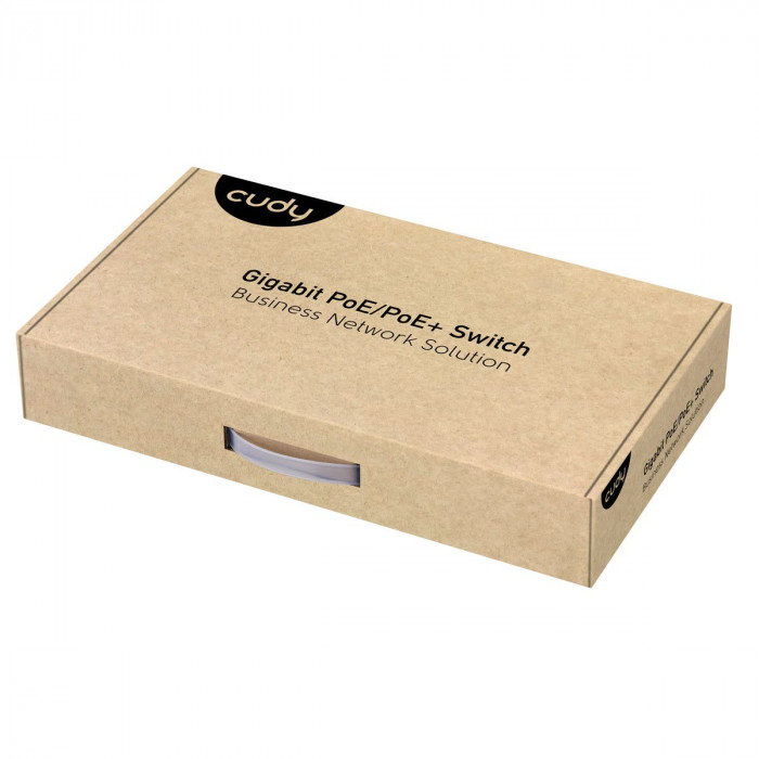Коммутатор CUDY 24-Port Gigabit PoE+ Switch with 2 SFP ports 300W 24-10/100/1000 BASE-T Gigabit ports, 19-inch, 2-1000 BASE-X SFP Slot, 24-port IEEE 802.3at PoE+ Injector, Supports PoE power up to 30W for each PoE port,  CCTV Mode (Transmit distance up to