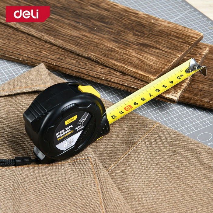 Рулетка Deli DL9008P  8м*25мм