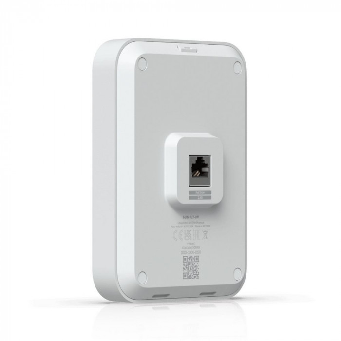 Точка доступа Wi-Fi Ubiquiti UniFi 7 AP In-Wall 2,4+5 ГГц, Wi-Fi 7, 2х2 MU-MIMO, 3х 2.5G RJ45