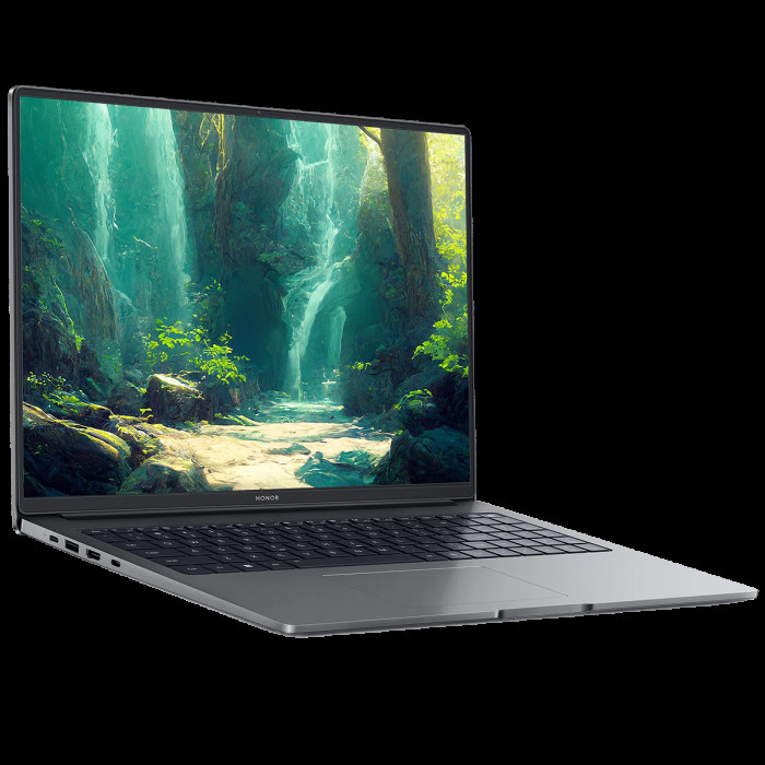 Ноутбук HONOR MagicBook X16 Plus Intel Core 5 220H/32Gb (soldered D4)/SSD1Tb/UMA/16'/IPS/WQXGA/2560x1600/120Hz/Win11/Grey/1.79kg