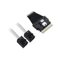 Кабель Luxshare L285SL014-SD-R    Slimline  SASx8  -to- 2 HDmSAS x4,1m (C54243)