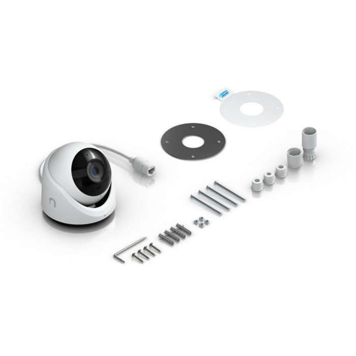 Камера видеонаблюдения Ubiquiti UniFi Protect Camera G6 Turret 4K (8MP), 30 к/с, 109,9°, Multi-TOPS AI Engine, ИК-подсветка до 30 м