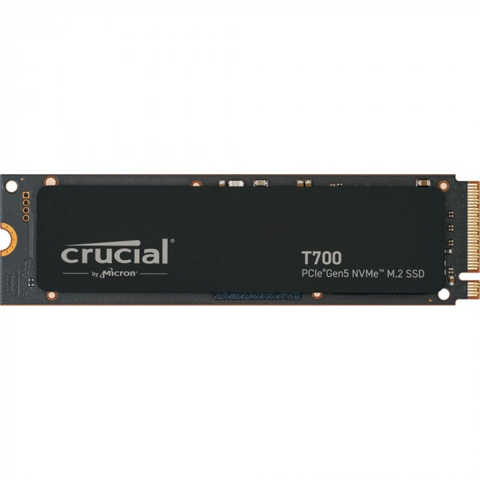 Твердотельный накопитель SSD Crucial T700 4TB PCIe Gen5 NVMe M.2 SSD CT4000T700SSD3