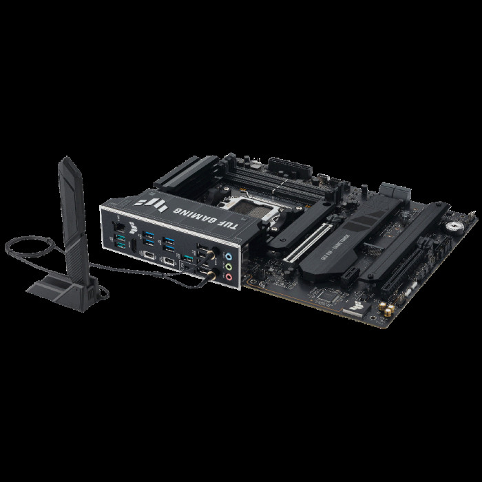 Материнская плата ASUS TUF GAMING X870E-PLUS WIFI7 AM5 ATX 4xDDR5 2xPCIEx16 PCIEx1 4xM.2 2хUSB-C HDMI 2.5GLAN Wi-Fi 7