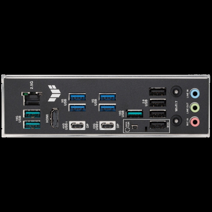 Материнская плата ASUS TUF GAMING X870E-PLUS WIFI7 AM5 ATX 4xDDR5 2xPCIEx16 PCIEx1 4xM.2 2хUSB-C HDMI 2.5GLAN Wi-Fi 7