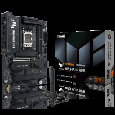 Материнская плата ASUS TUF GAMING X870E-PLUS WIFI7 AM5 ATX 4xDDR5 2xPCIEx16 PCIEx1 4xM.2 2хUSB-C HDMI 2.5GLAN Wi-Fi 7