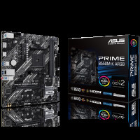 Материнская плата ASUS PRIME B550M-K ARGB AM4 mATX 2xDDR4 PCIEx16 PICEx1 2xM.2 DP HDMI GLAN