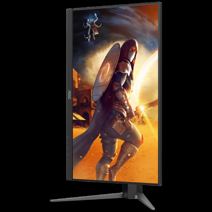 Монитор 23.8' AOC 24G4H  IPS, 1920x1080, 200Hz, 0,3ms, 300сd/m, 1000:1, HDR10 | HDMI(2.0), DP(1.4) | HAS, Pivot, Swivel, InPSU, Vesa 100, Black