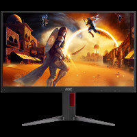 Монитор 23.8' AOC 24G4H  IPS, 1920x1080, 200Hz, 0,3ms, 300сd/m, 1000:1, HDR10 | HDMI(2.0), DP(1.4) | HAS, Pivot, Swivel, InPSU, Vesa 100, Black