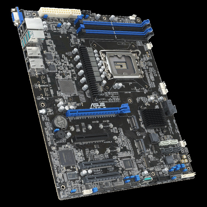 Материнская плата ASUS P13R-E LGA1700 ATX 4xDDR5 PCIEx16 3xPCIEx8 2xM.2 VGA 2xGLAN