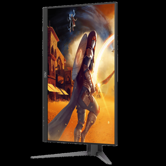 Монитор 27' AOC Q27G4Z Black  (2560x1440, IPS, 260Hz, 350cd, 0.3ms, HDMI-2.0, DP-1,4, Speakers, FreeSync, Flicker Free, Pivot, VESA, 3Y)