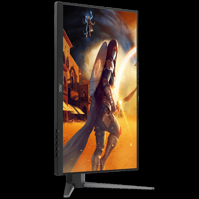 Монитор 27' AOC Q27G4Z Black  (2560x1440, IPS, 260Hz, 350cd, 0.3ms, HDMI-2.0, DP-1,4, Speakers, FreeSync, Flicker Free, Pivot, VESA, 3Y)