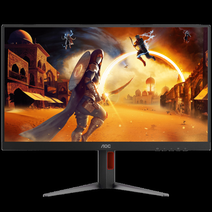 Монитор 27' AOC Q27G4Z Black  (2560x1440, IPS, 260Hz, 350cd, 0.3ms, HDMI-2.0, DP-1,4, Speakers, FreeSync, Flicker Free, Pivot, VESA, 3Y)