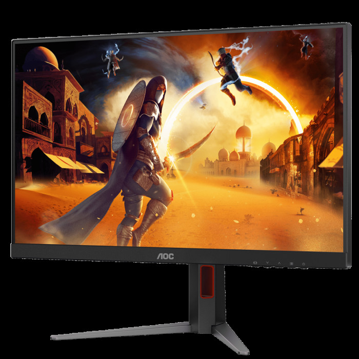 Монитор 27' AOC Q27G4Z Black  (2560x1440, IPS, 260Hz, 350cd, 0.3ms, HDMI-2.0, DP-1,4, Speakers, FreeSync, Flicker Free, Pivot, VESA, 3Y)