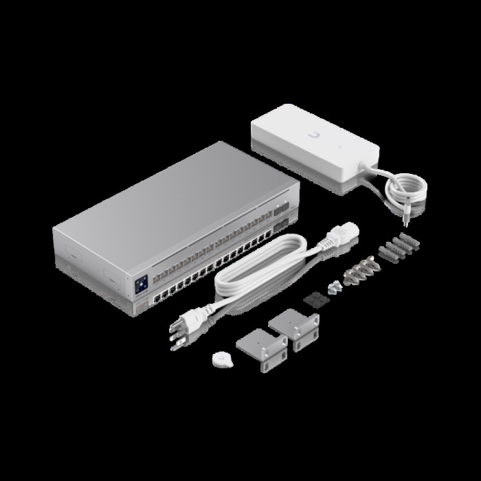 Ubiquiti UniFi Switch Pro Max 16 Коммутатор в стойку, 4х 2.5G RJ45, 12х 1G RJ45, 2х 10G SFP+