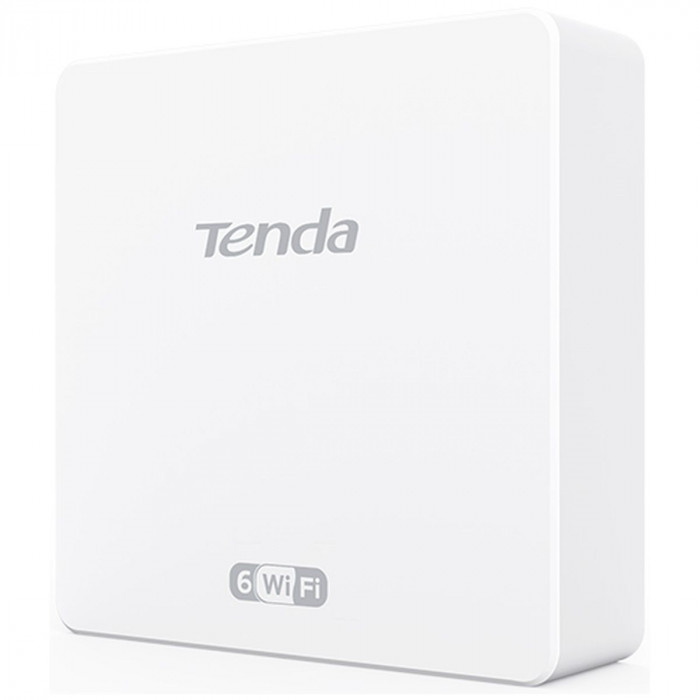 Точка доступа Wi-Fi Tenda Tenda W15-Pro Настенная гигабитная точка доступа AX3000 , 2,4/5 ГГц, до 2976 Мбит/с, PoE, 1x1 Гбит/с+