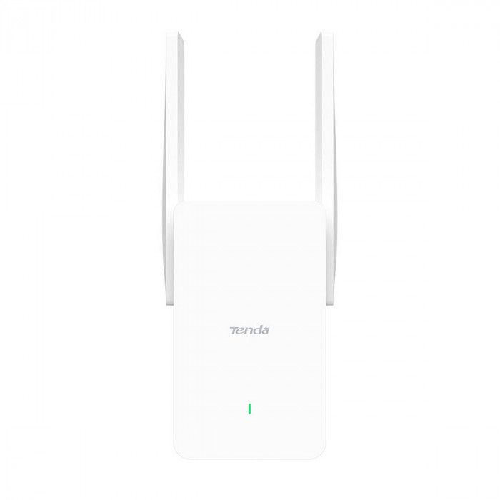 Усилитель Wi-Fi сигнала Tenda Tenda A23 Двухдиапазонный усилитель сигнала до 300 Мбит/с на 2,4ГГц + до 1201 Мбит/с на 5ГГц, LAN 1x1 Гбит/с, внешних антенн 2x5dBi