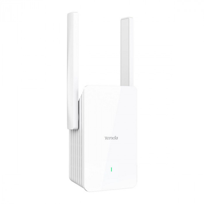 Усилитель Wi-Fi сигнала Tenda Tenda A23 Двухдиапазонный усилитель сигнала до 300 Мбит/с на 2,4ГГц + до 1201 Мбит/с на 5ГГц, LAN 1x1 Гбит/с, внешних антенн 2x5dBi