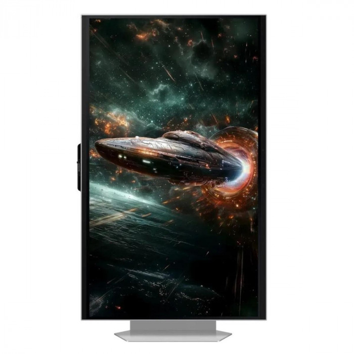 Монитор 27' SAMSUNG S27FG900XI Odyssey 3D G90XF UHD  IPS, 3840x2160, 165Hz, 1ms, 350сd/m, 1000:1, HDR10 | 2xHDMI(2.1), DP(1.4), 2xUSB3.1 | HAS, Pivot, ExPSU, Speakers, Vesa 100, Silver