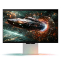 Монитор 27' SAMSUNG S27FG900XI Odyssey 3D G90XF UHD  IPS, 3840x2160, 165Hz, 1ms, 350сd/m, 1000:1, HDR10 | 2xHDMI(2.1), DP(1.4), 2xUSB3.1 | HAS, Pivot, ExPSU, Speakers, Vesa 100, Silver