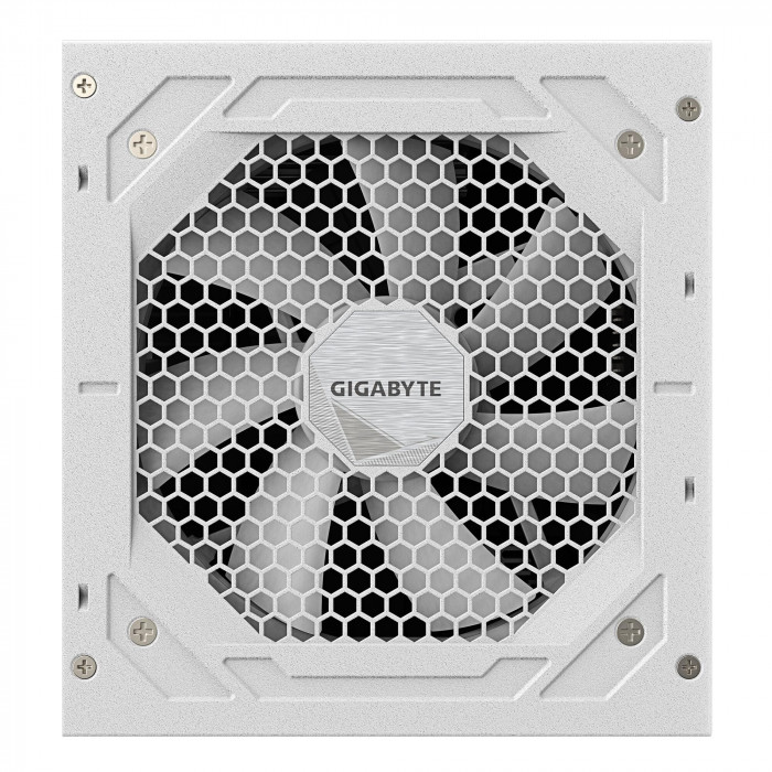Блок питания ПК Gigabyte UD850GM PG5 ICE 850W, 80Plus, Gold, Полностью модульный, White colour