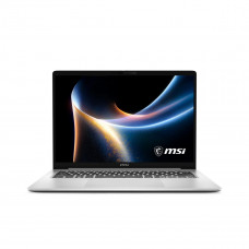 Ноутбук MSI Modern 14S AI+ G3MG-011XRU Intel Core Ultra 5 322/16Gb (1*16 D5)/SSD512Gb/UMA/14'/OLED/WUXGA/1920x1200/60Hz/NoOS/RJ-45/Silver/1.38kg