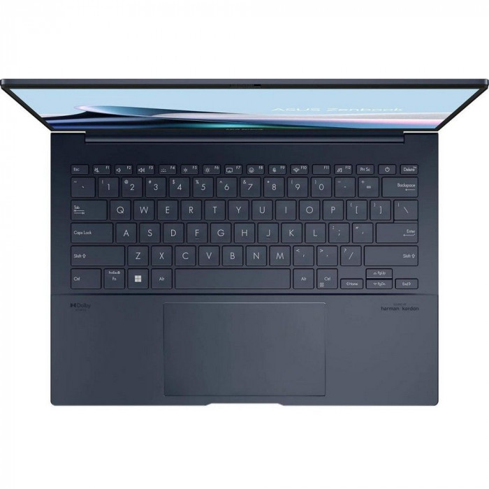 Ноутбук ASUS Zenbook 14 UX3405CA-ST1350 Intel Core Ultra 5 225H/16Gb (soldered D5)/SSD512Gb/UMA/14'/OLED/WQXGA+/2880x1800/120Hz/NoOS/Blue/1.28kg