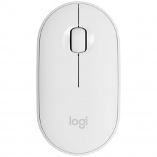 Беспроводная компактная мышь Logitech Pebble M350, off-white
